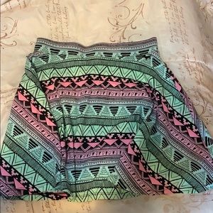 Tribal print skirt from PINK